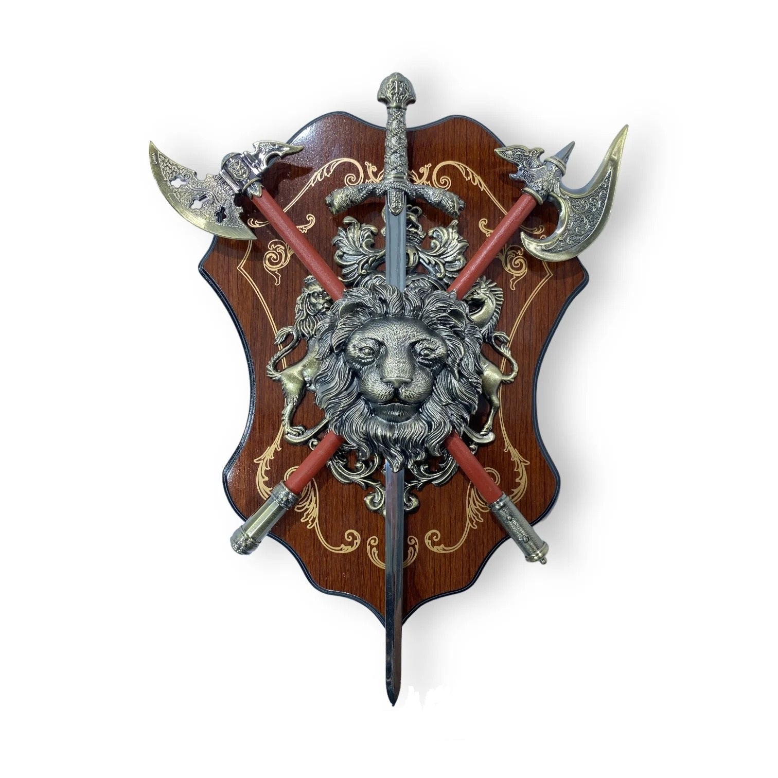 Escudo Dragon Medieval Decoractiva para el Hogar