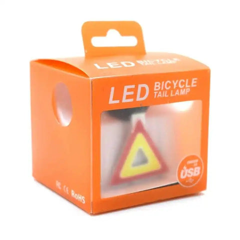 Stop Luz Trasera Led Bicicleta Usb AK3424