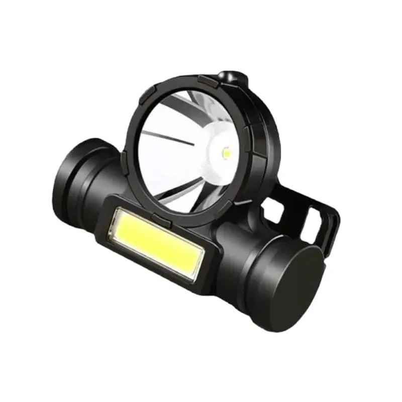 Linternar Minera Recargable Doble LED