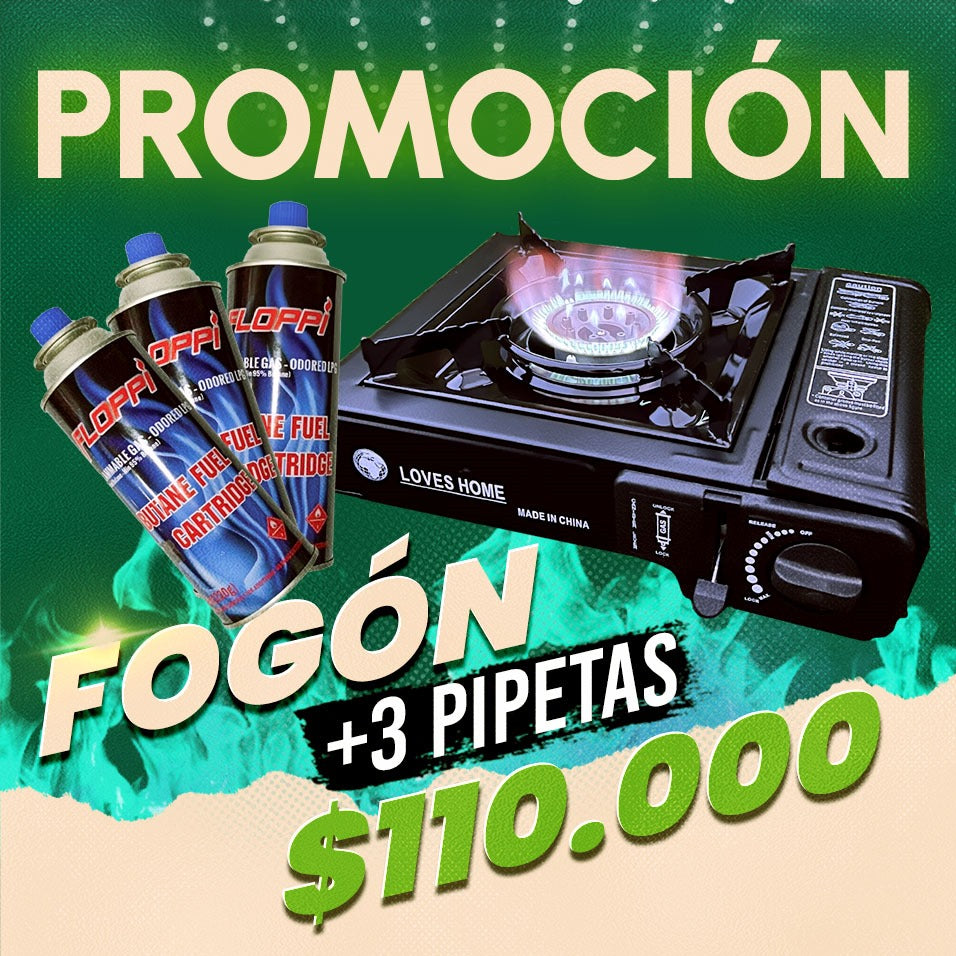 Promoción Fogón+ 3 Pipetas