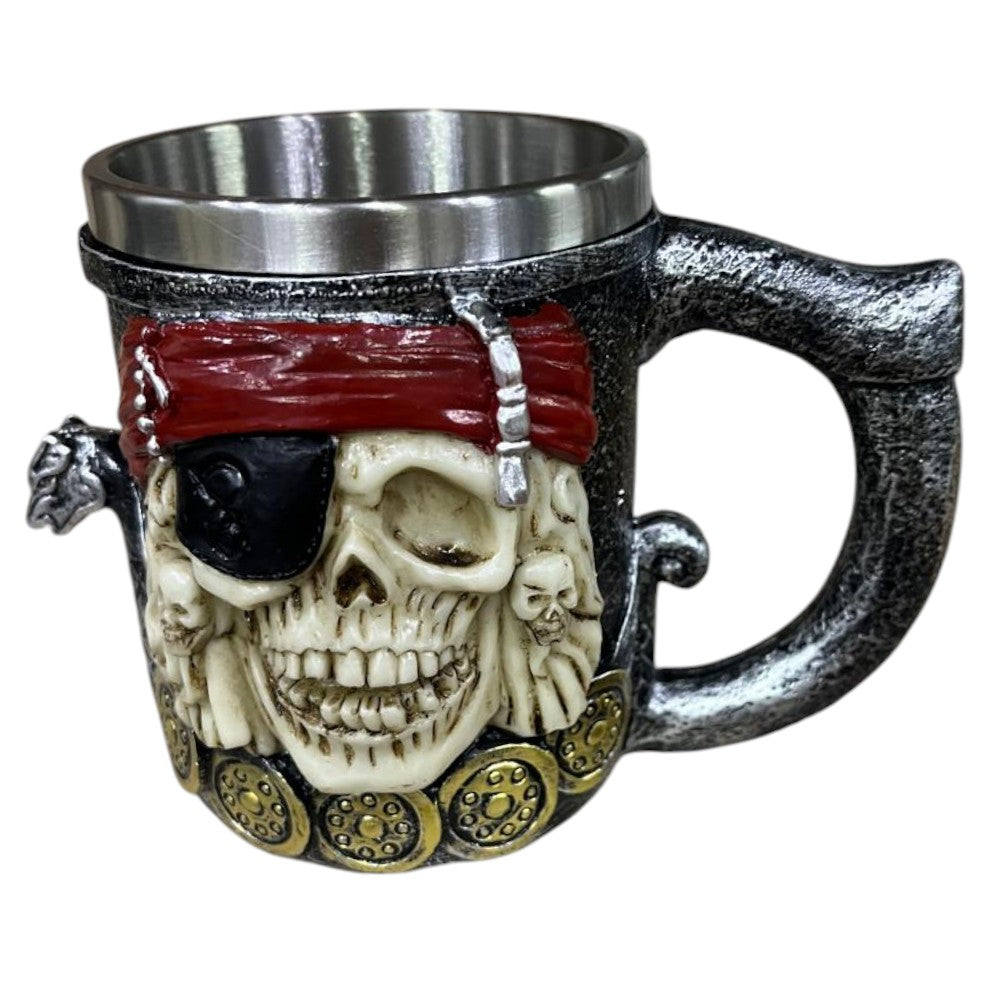 VASO TAZA CALAVERA PIRATA VTR-1421