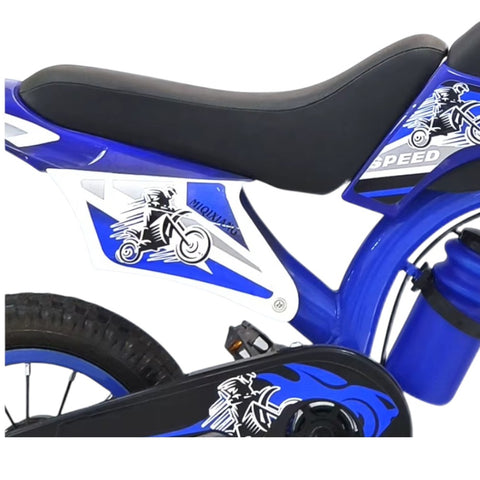 BICICLETA DISEÑO MOTO RIN 12