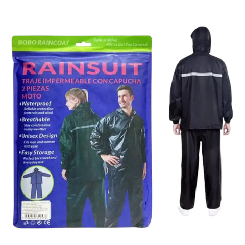 IMPERMEABLE CON CAPUCHA PT26981