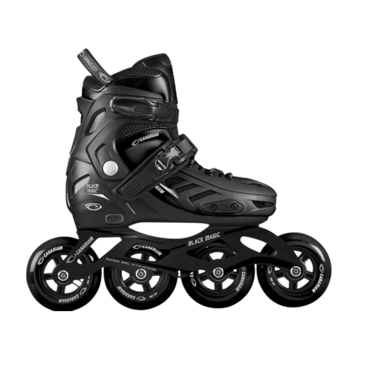 PATINES CANARIAM BLACK MAGIC NEGRO 90MM