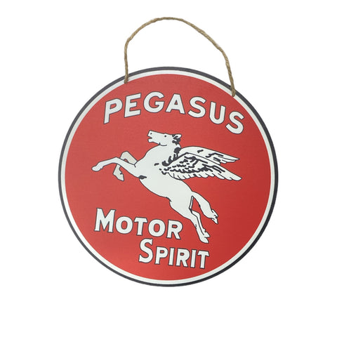 Placa Decorativa Metálica Pegasus VTR-466
