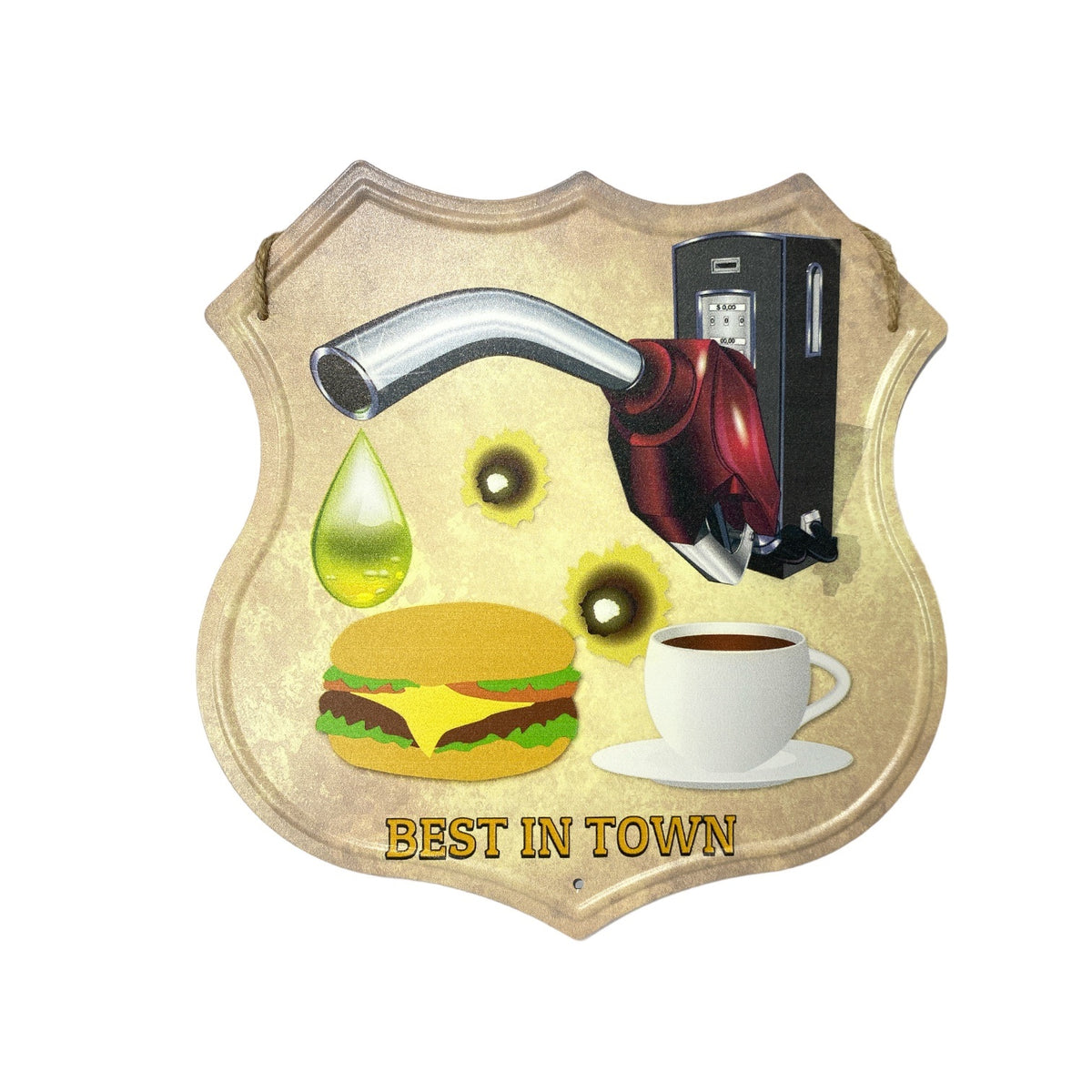 PLACA DECORATIVA ESCUDO VTR 442