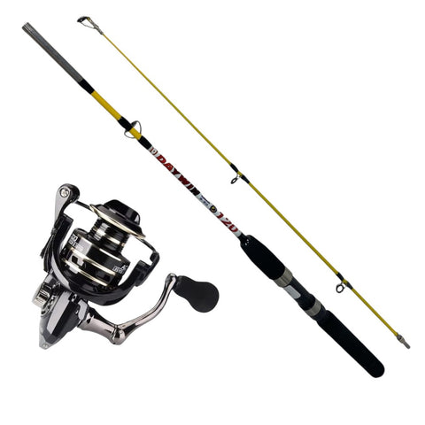 COMBO CAÑA DE PESCA DAYWIN + CARRETE 2000