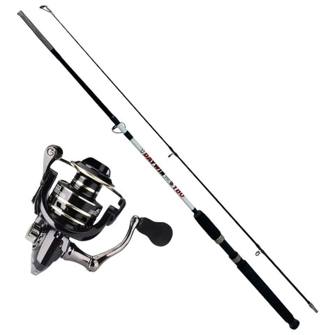 COMBO CAÑA DE PESCA DAYWIN + CARRETE 2000