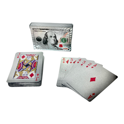 Cartas de poker naipes versión dólar VTR-317
