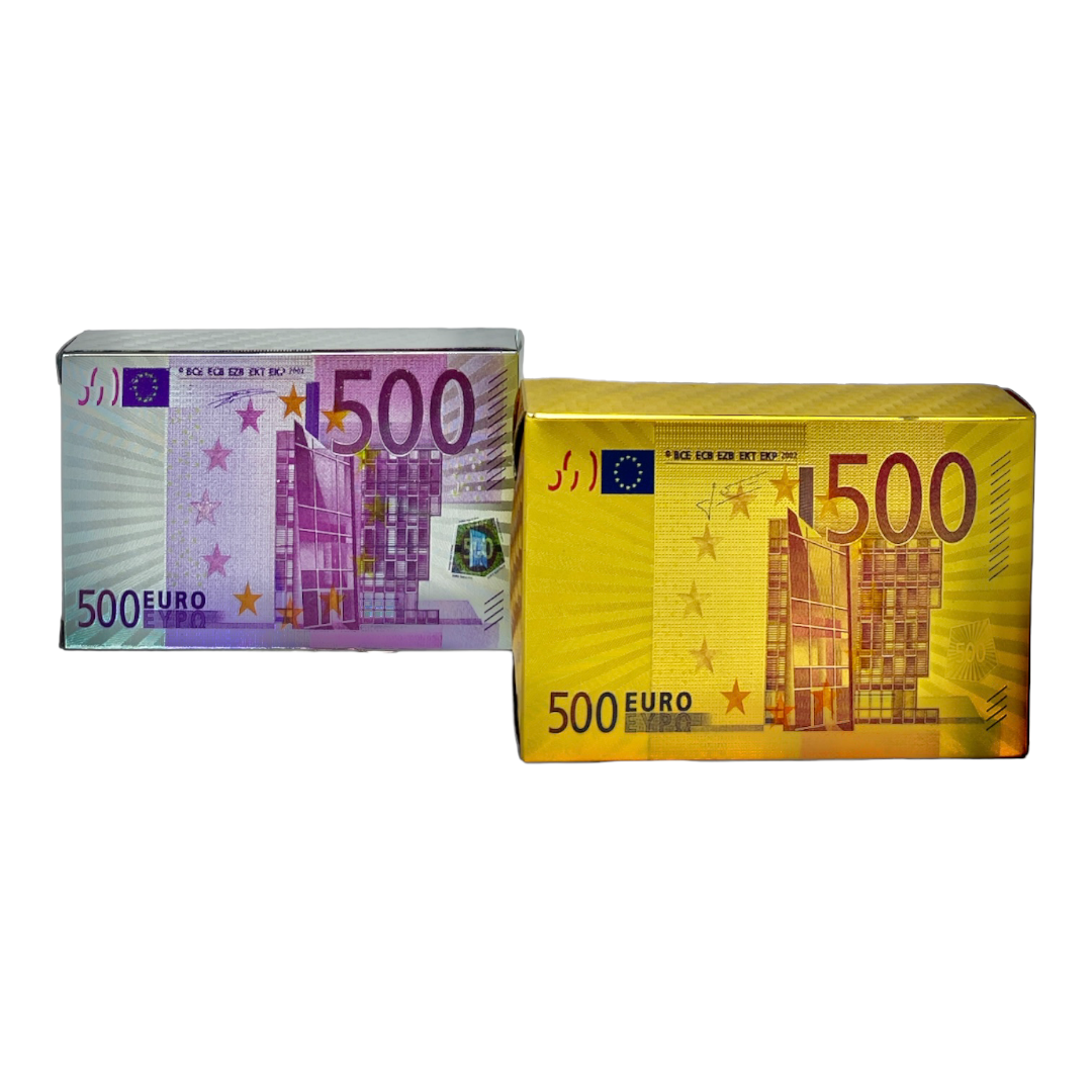 Cartas naipes de póker versión 500 EURO VTR-316