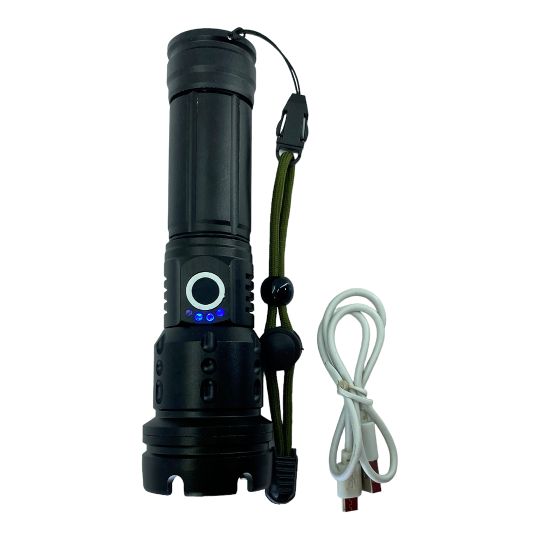 Linterna táctica recargable XHP99 VTR-194