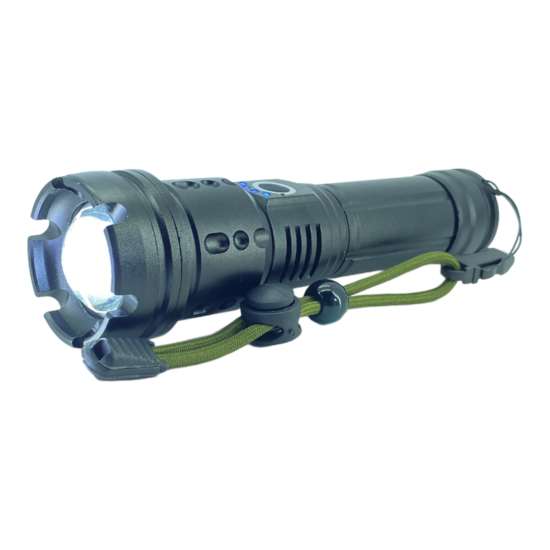 Linterna táctica recargable XHP99 VTR-194