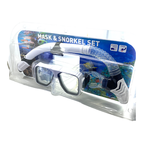 Snorkel y careta en vidrio templado VTR-308