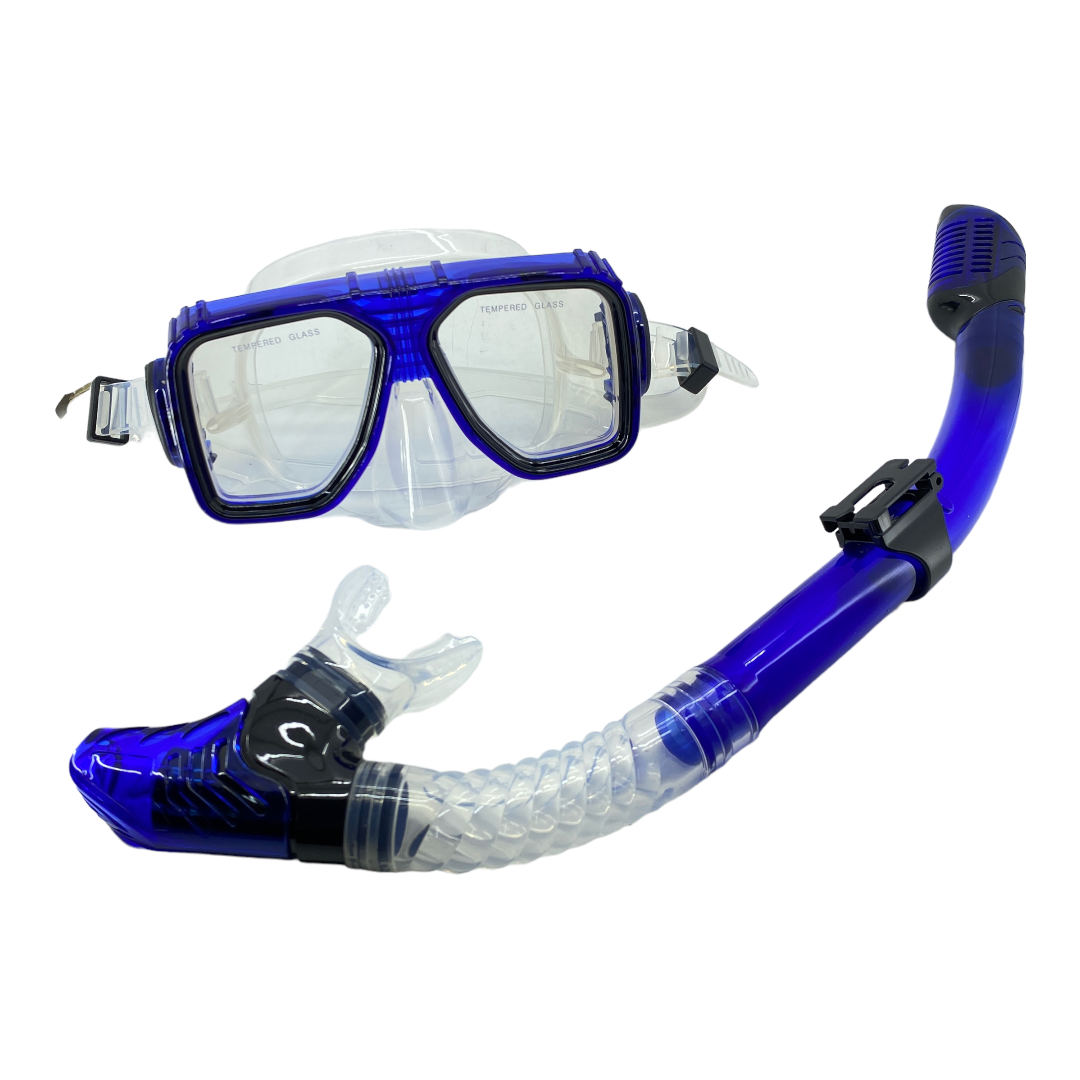 Snorkel y careta en vidrio templado VTR-308