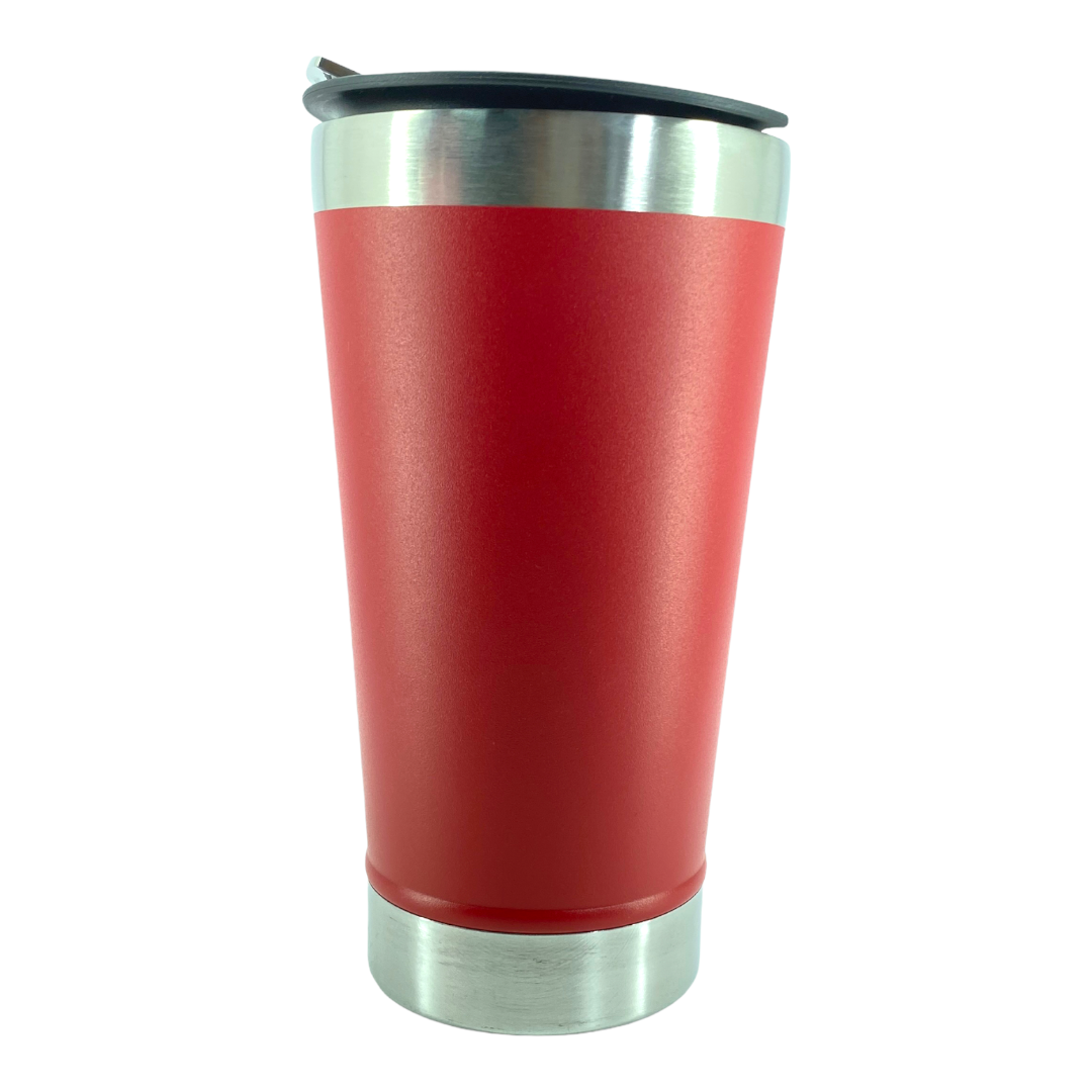 Termo en acero con tapa de plástico y destapador de botellas de acero VTR-276